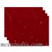 The Holiday Aisle Holiday Geometric Print Placemat HLDY5829